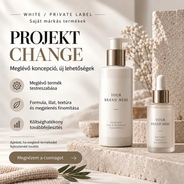 Projekt 'Change&amp;quot; saját márkás termék