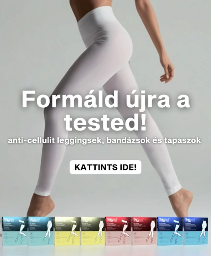 Anti-cellulit leggings, bandázs, tapasz