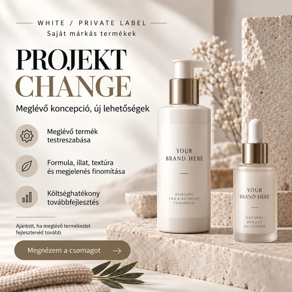 Projekt 'Change" saját márkás termék