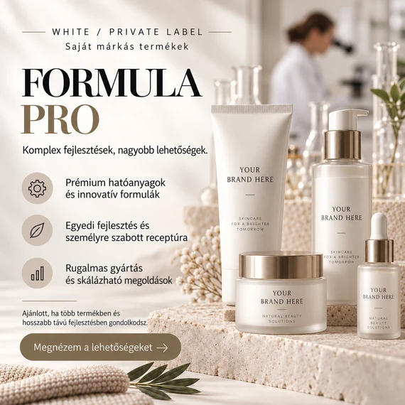 Projekt 'Formula Pro' saját márkás termék