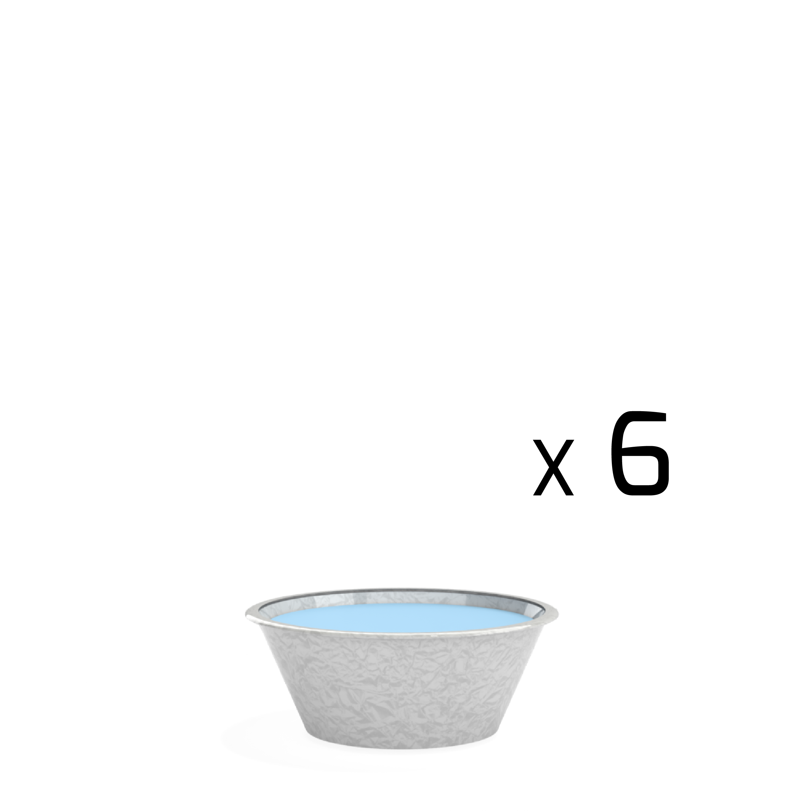 Sense Tálcás meleg gyanta – Azulén 6x100ml