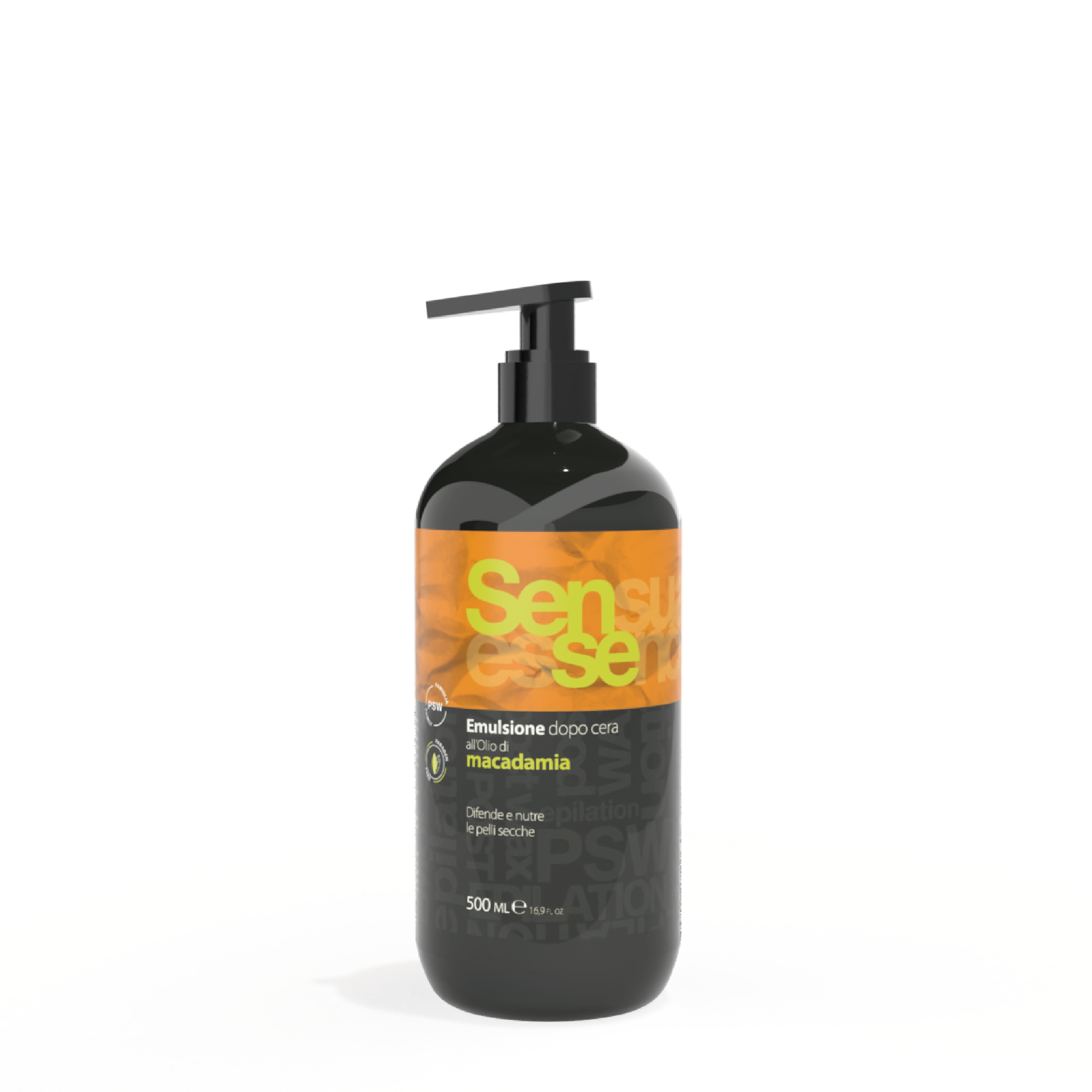 Sense Gyantázás utáni testápoló – Makadámiaolajjal 500ml